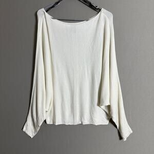 MARCIANO sz‎ XS white long sleeve sweater